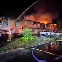 5 Townhouses Damaged In 3-Alarm Wharton Borough Fire: Authorities