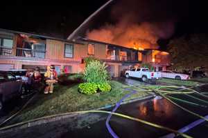 5 Townhouses Damaged In 3-Alarm Wharton Borough Fire: Authorities