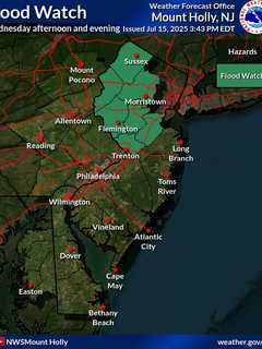 Flood Watch, Heat Advisory Issued For NJ As State Recovers From Deadly Storms