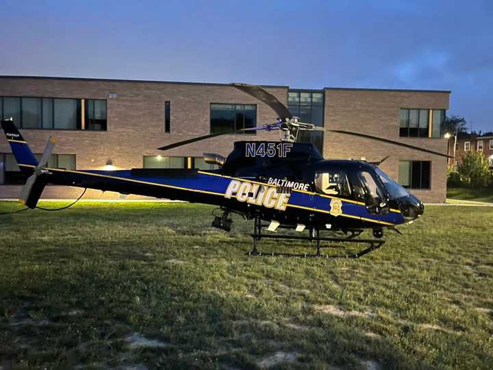 Baltimore Police Helicopter