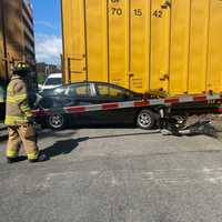 Car Struck By Train At Blauvelt Railroad Crossing