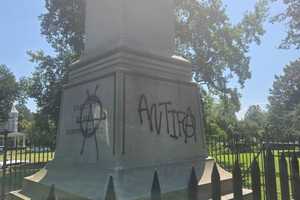 Historic Fredericksburg Landmark Defaced With Political Graffiti, Police Investigating