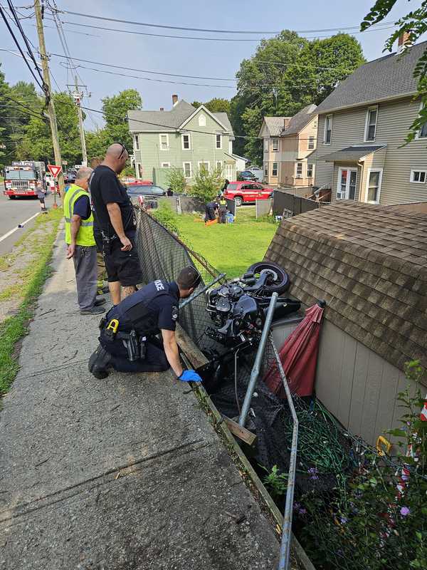 Motorcycle Rider Thrown 50 Feet In Port Jervis Crash