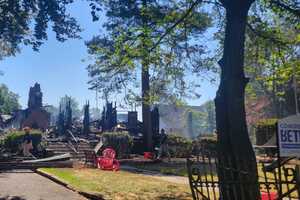 NJ Synagogue Firebombed In 2012 Ravaged By Fire — Along With All 7 Torahs
