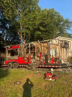Savage BBQ Food Truck Engulfed In $100K Inferno, Closing Popular Maryland Hotspot