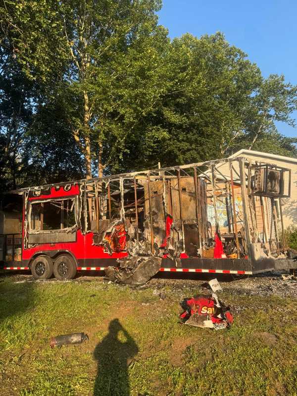 Savage BBQ Food Truck Engulfed In $100K Inferno, Closing Popular Maryland Hotspot