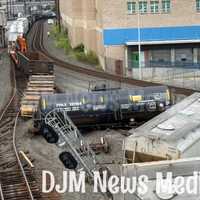 10 Norfolk Southern Train Cars Derail Near Grace Street In Harrisburg (DEVELOPING)