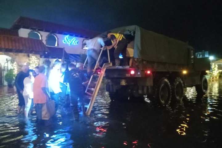 16 People, 3 Dogs Rescued From Floodwaters As Hurricane Erin Slams Jersey Shore