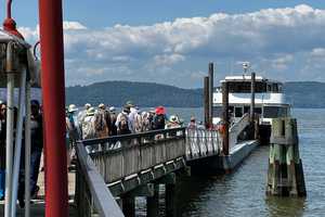 Weekend Ferry Service Between Northern Westchester, Rockland Off To Great Start