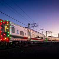 Don't Miss It: MTA Holiday Lights Train Adds Festive Glow To Westchester Tracks