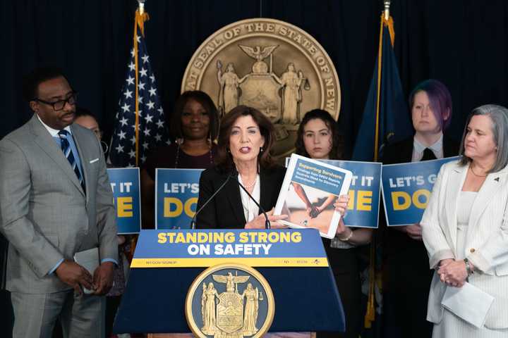 New York Gov. Kathy Hochul.