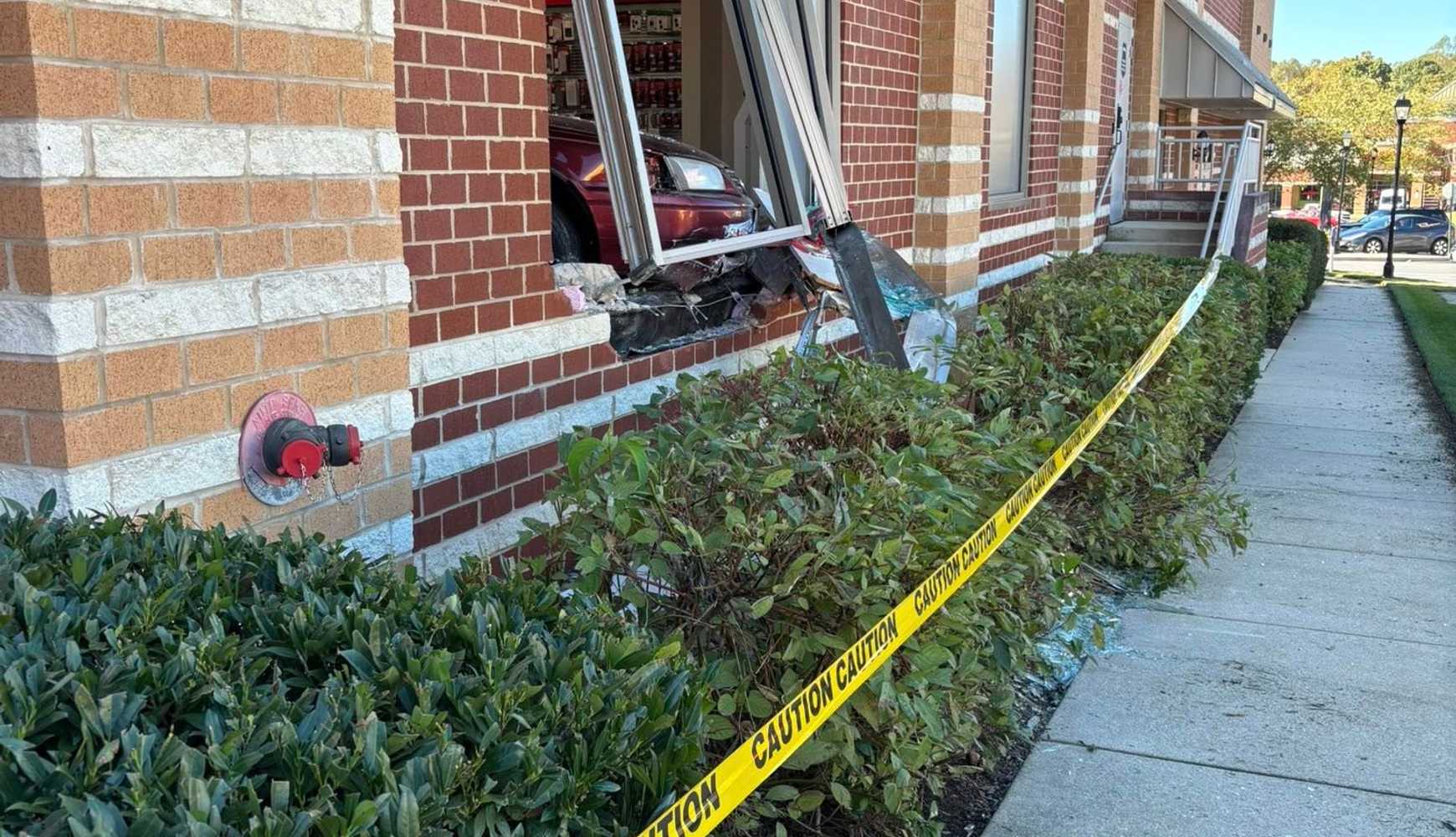 
The aftermath of the crash in Calvert County.
