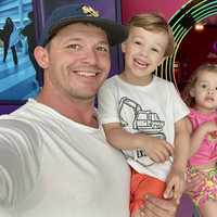 <p>Erick Golomb and Amanda Williams with Bruce and Vivian.</p>
