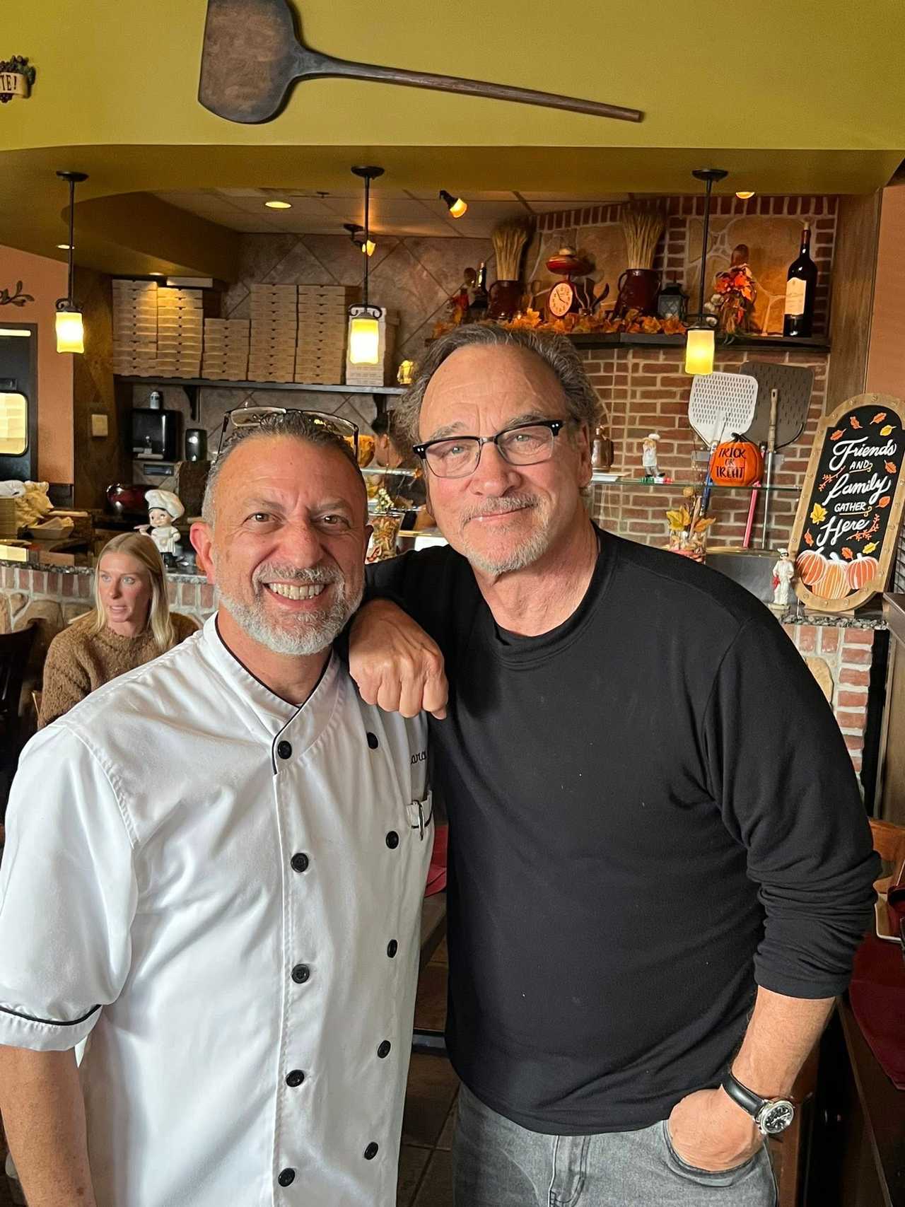 Actor Jim Belushi was spotted dining at Manalu Italian Restaurant  Actor Jim Belushi was spotted dining at Manalu Italian Restaurant