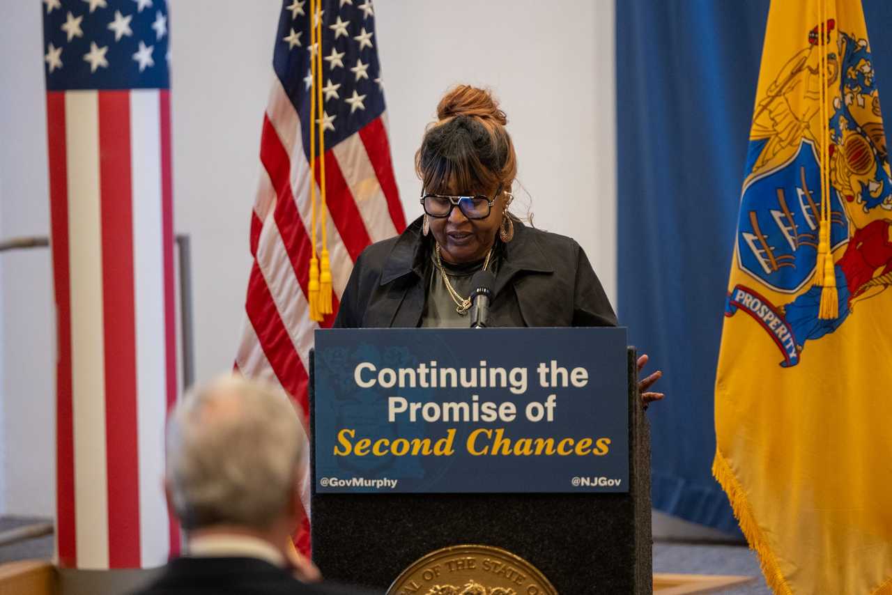 Among those granted clemency was Brenda Thompson, who was pardoned for a series of drug and property crimes connected to substance use between 2000 and 2006.