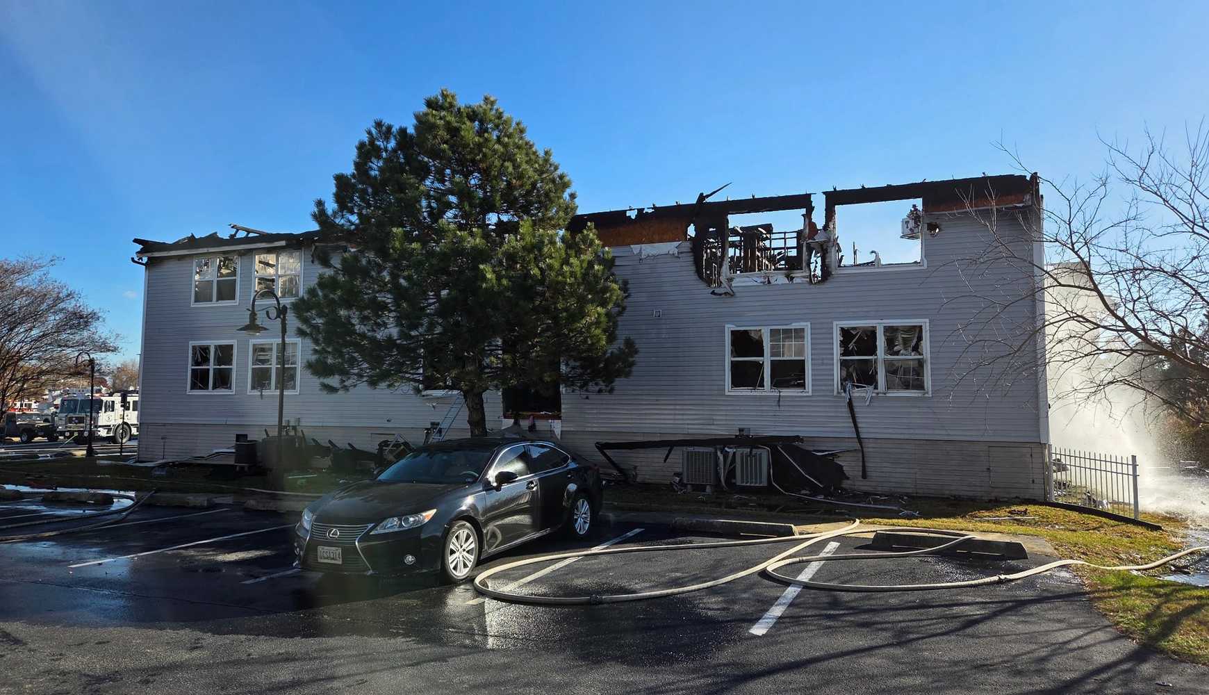 
The Calvert County fire.
