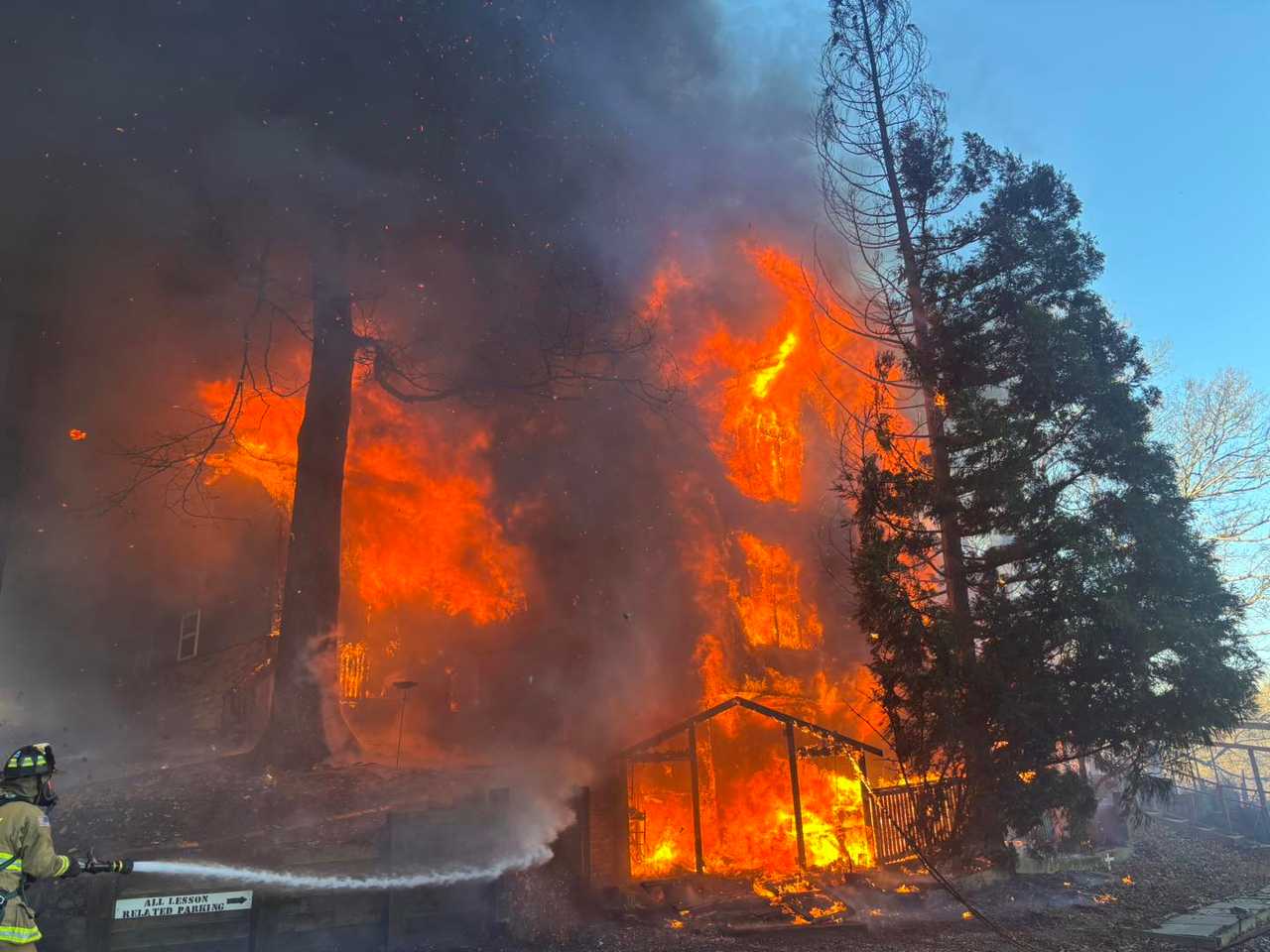 The Fairfax County fire.