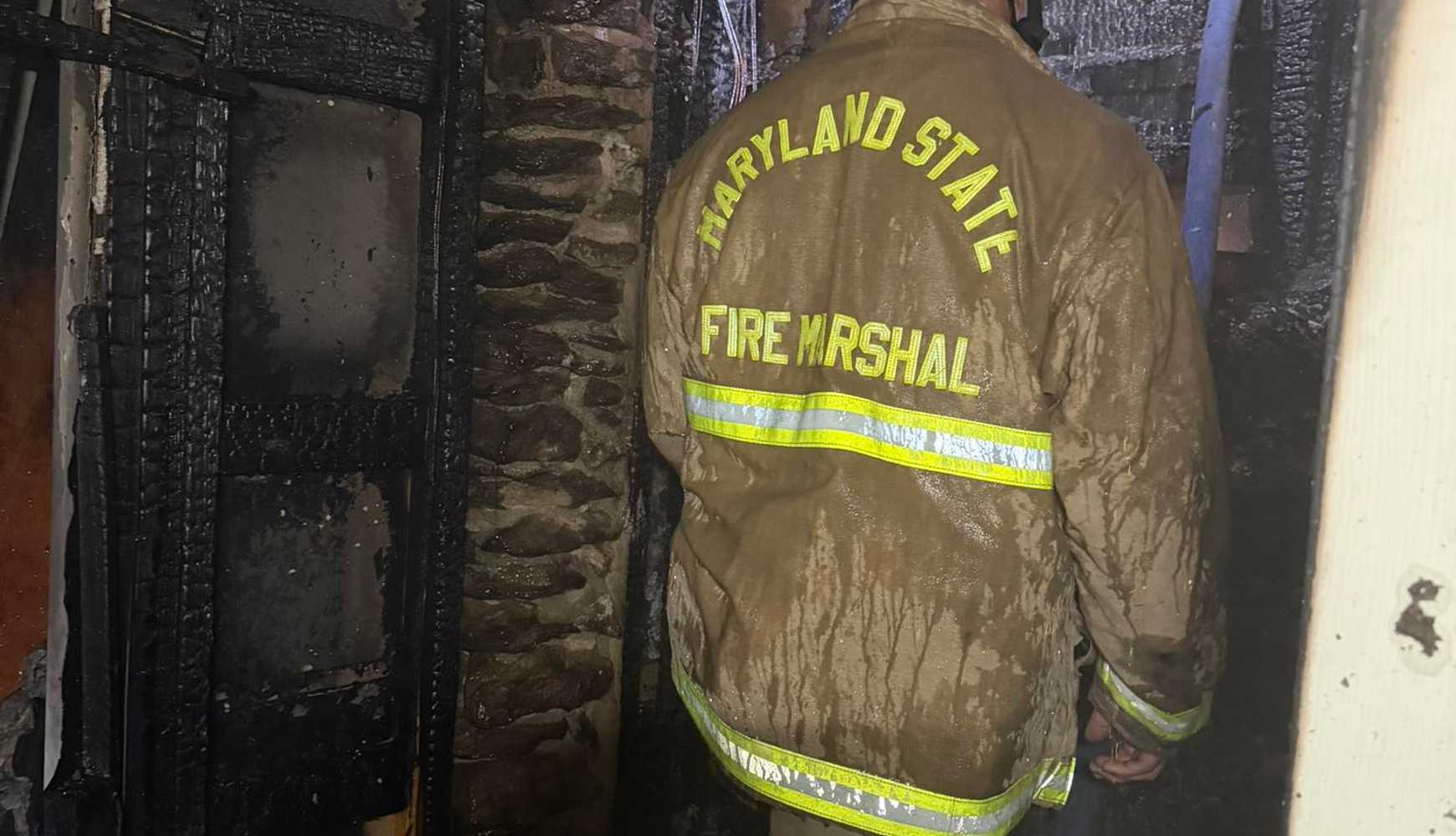 
The Harford County fire.
