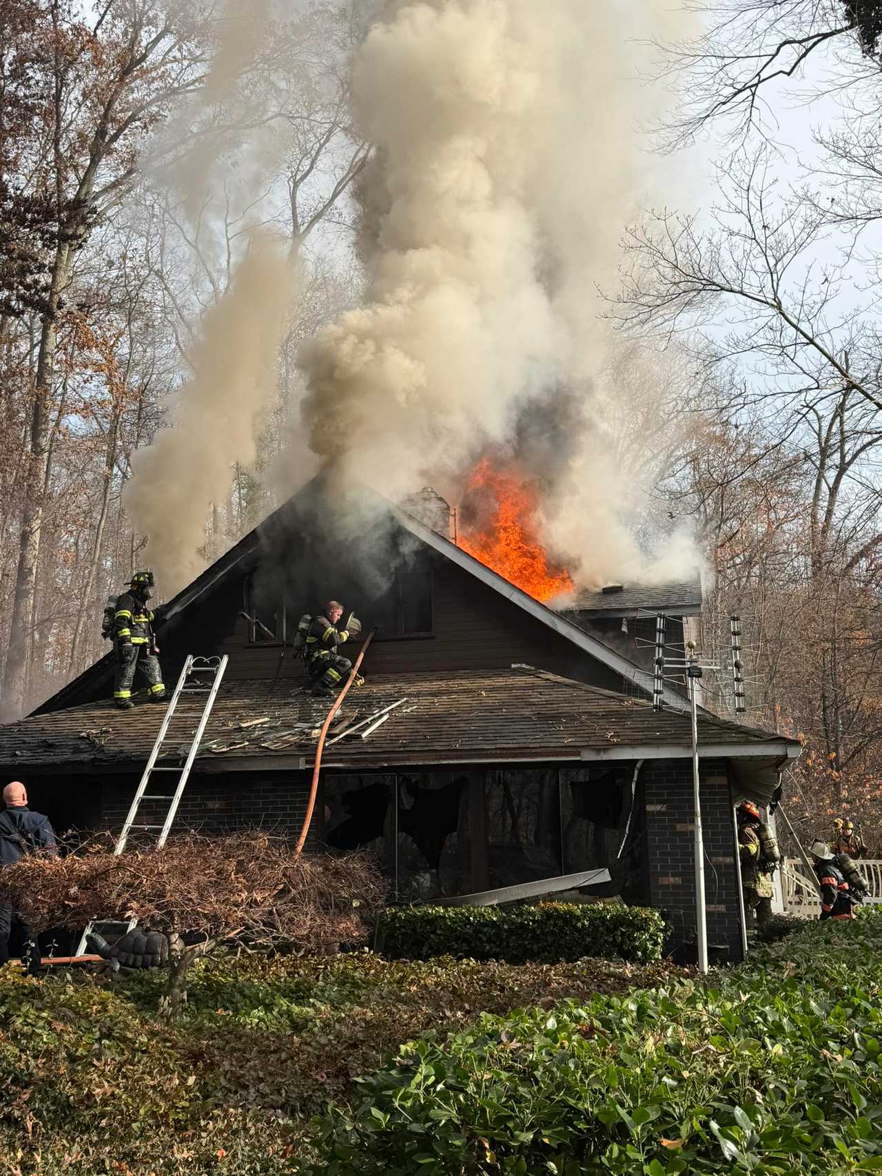 The Harford County fire.