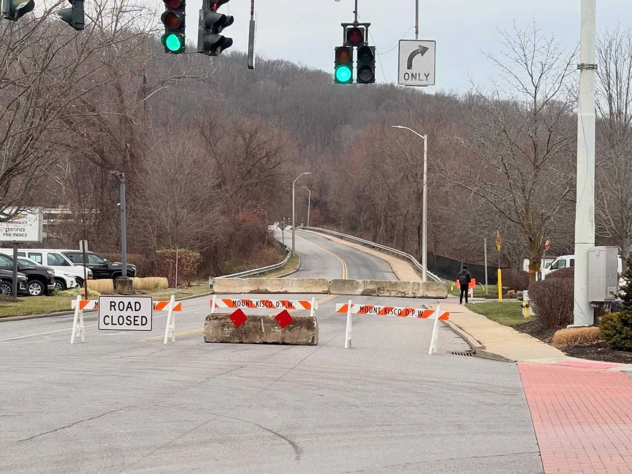 The Preston Way bridge in Mount Kisco has closed until further notice.&nbsp;