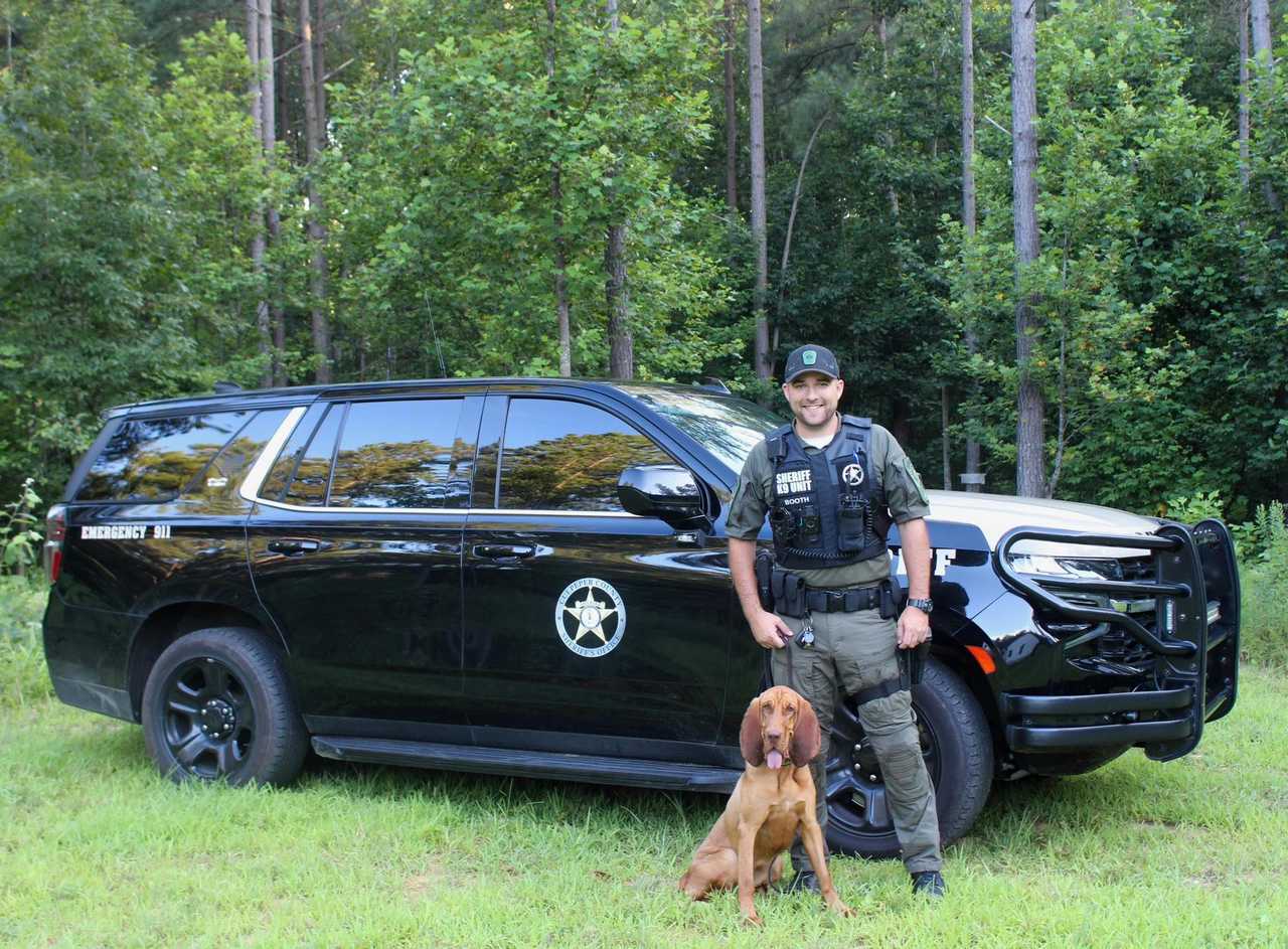 K9 Deputy Booth and K9 Copper