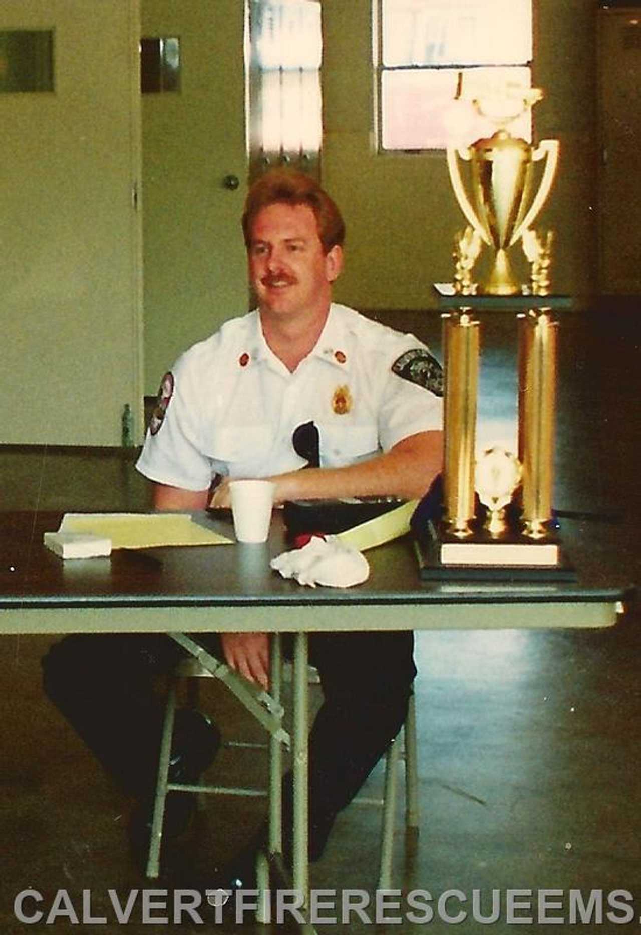 Prince Frederick Volunteer Fire Chief Herman “Brad” Rawlings.
  
