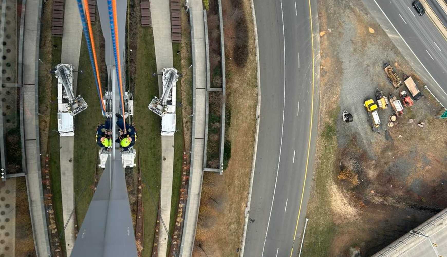 
The scene of the rescue in Fairfax County.
 

