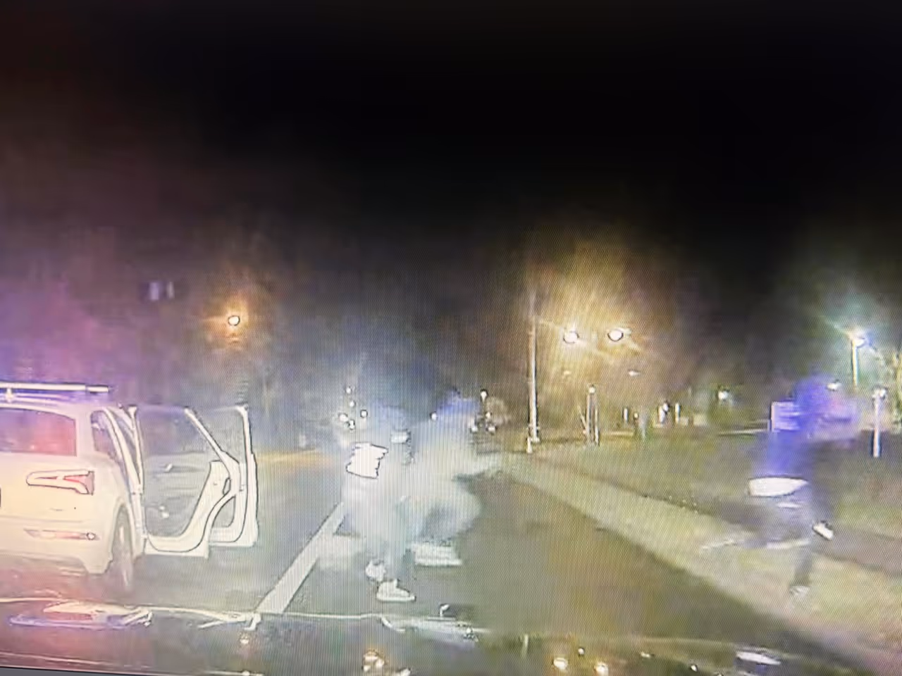 Stolen car suspects were arrested following a pursuit.