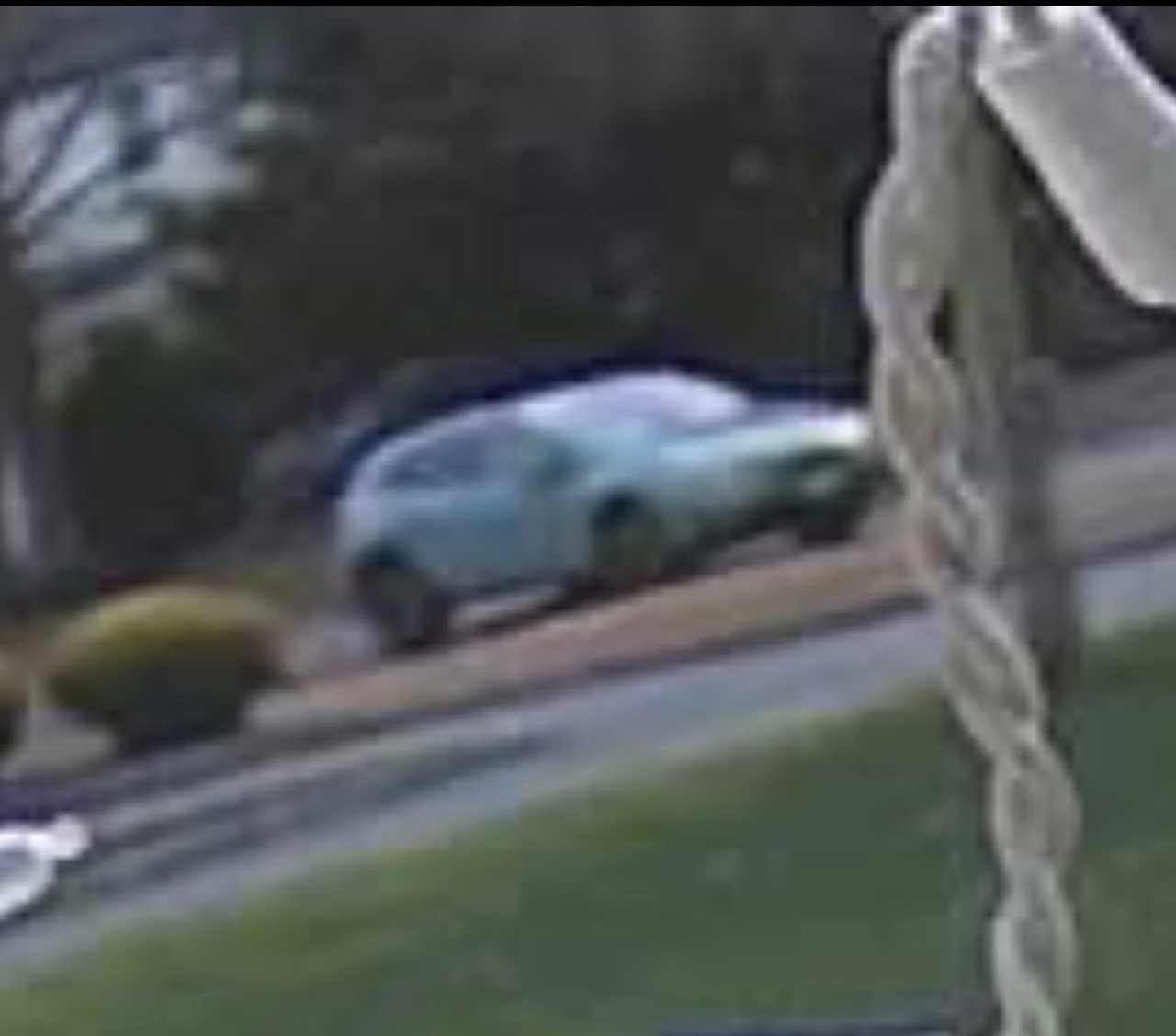 A vehicle fled the scene after striking a man on a lawn mower. A vehicle fled the scene after striking a man on a lawn mower.