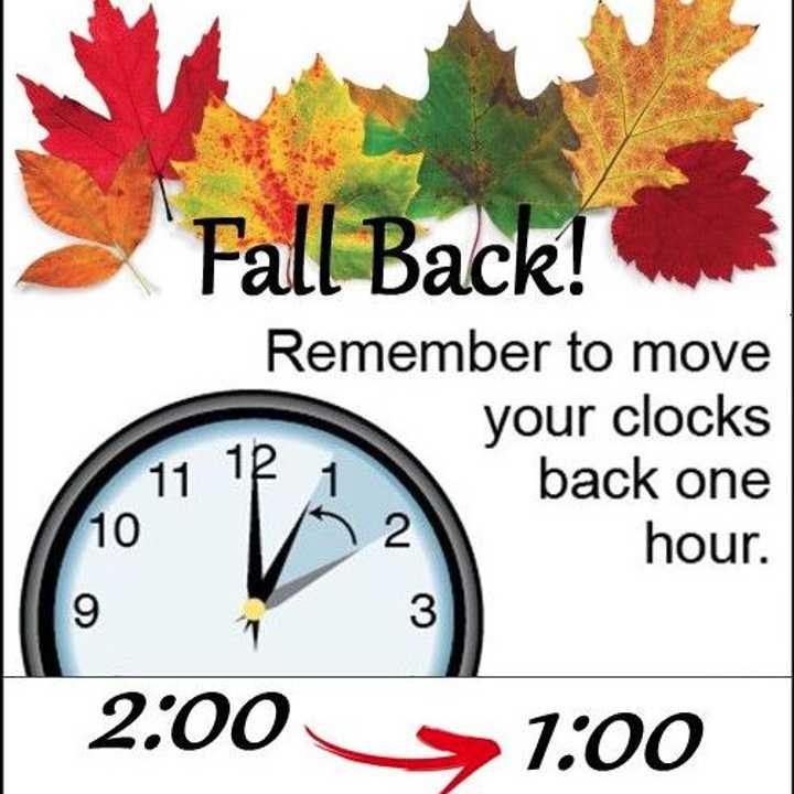 Hey Rockland, it's time to turn those clocks back and gain an extra hour of sleep.&nbsp;