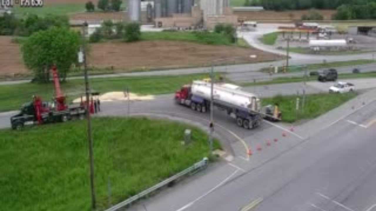 Crash Shuts Down I-81 On-Ramp In Franklin County | Chambersburg Daily Voice