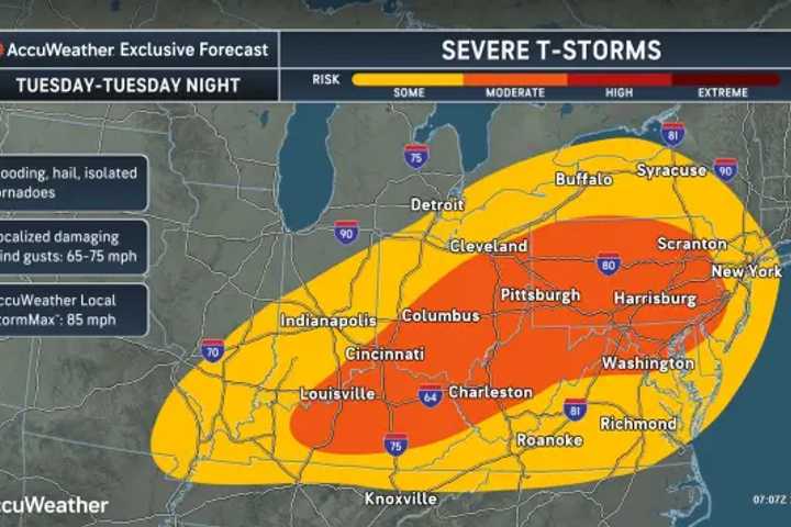 New Severe Storm Round Could Bring Tornadoes, 75 MPH Winds: Timing