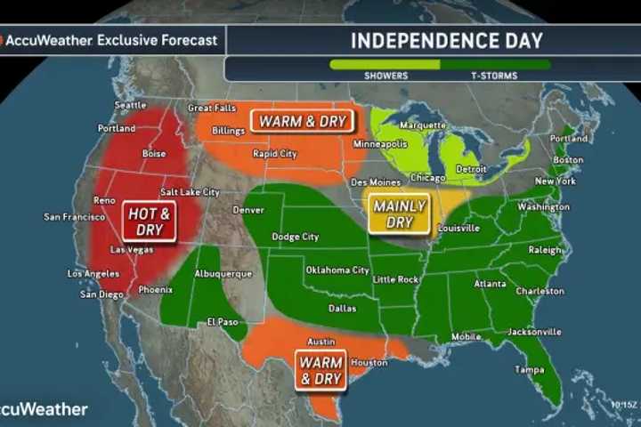 Big Weather Swings Taking Shape Before July 4th Weekend