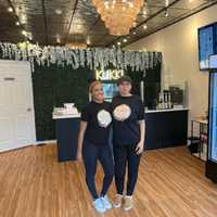 <p>Inside Kukki Vegan in Maywood.</p>