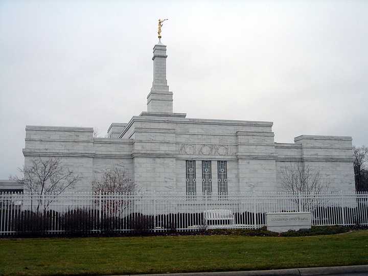 A Mormon temple