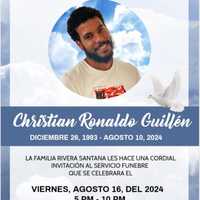 <p>Christian Ronaldo Guillen</p>