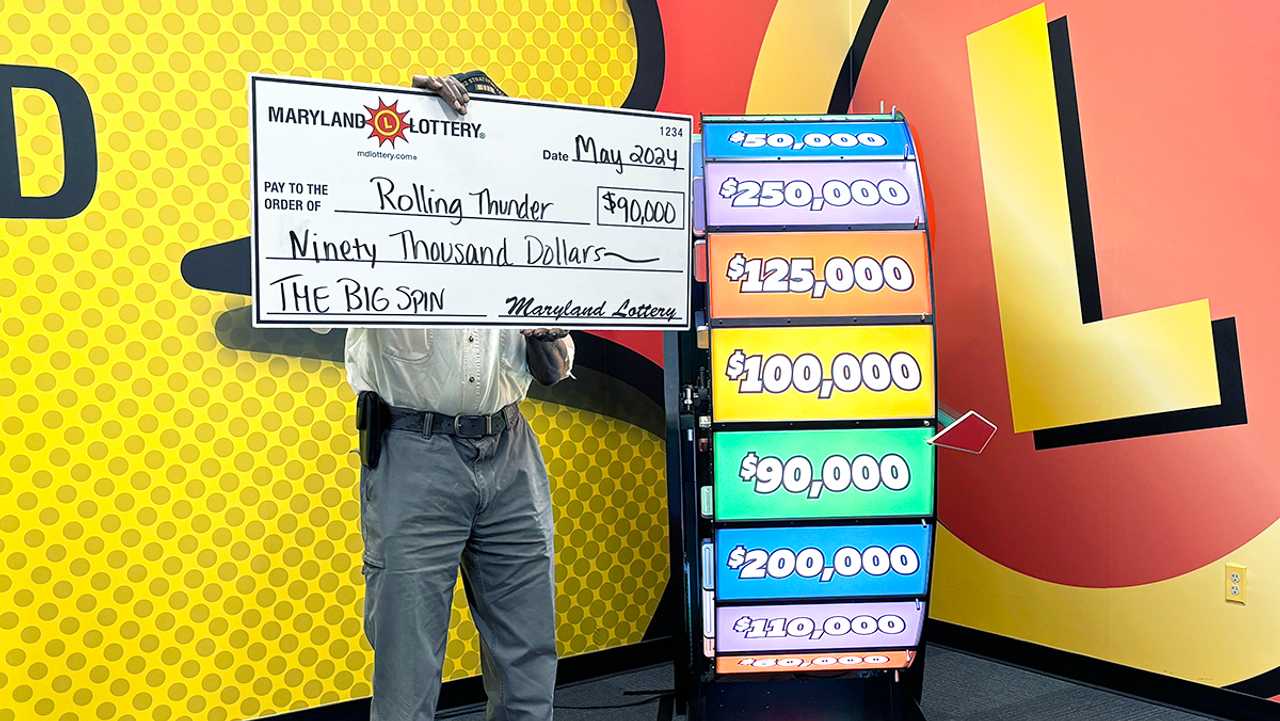 Vietnam Vet Credits Good Luck Kiss For 90K Win On Maryland Lottery