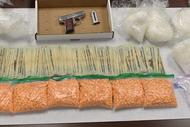 8 Pounds Of Meth Seized In Traffic Stop In Region; Man Busted After Chase