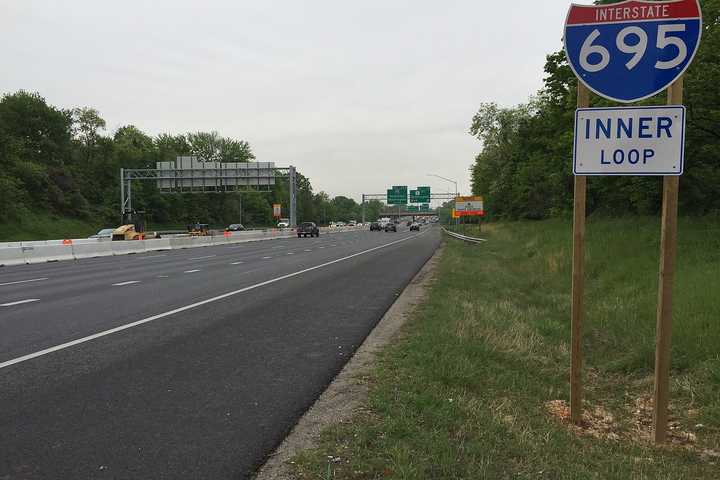 Overnight, Daytime Lane Closures Scheduled On Baltimore Beltway Beginning Sunday, Oct. 13