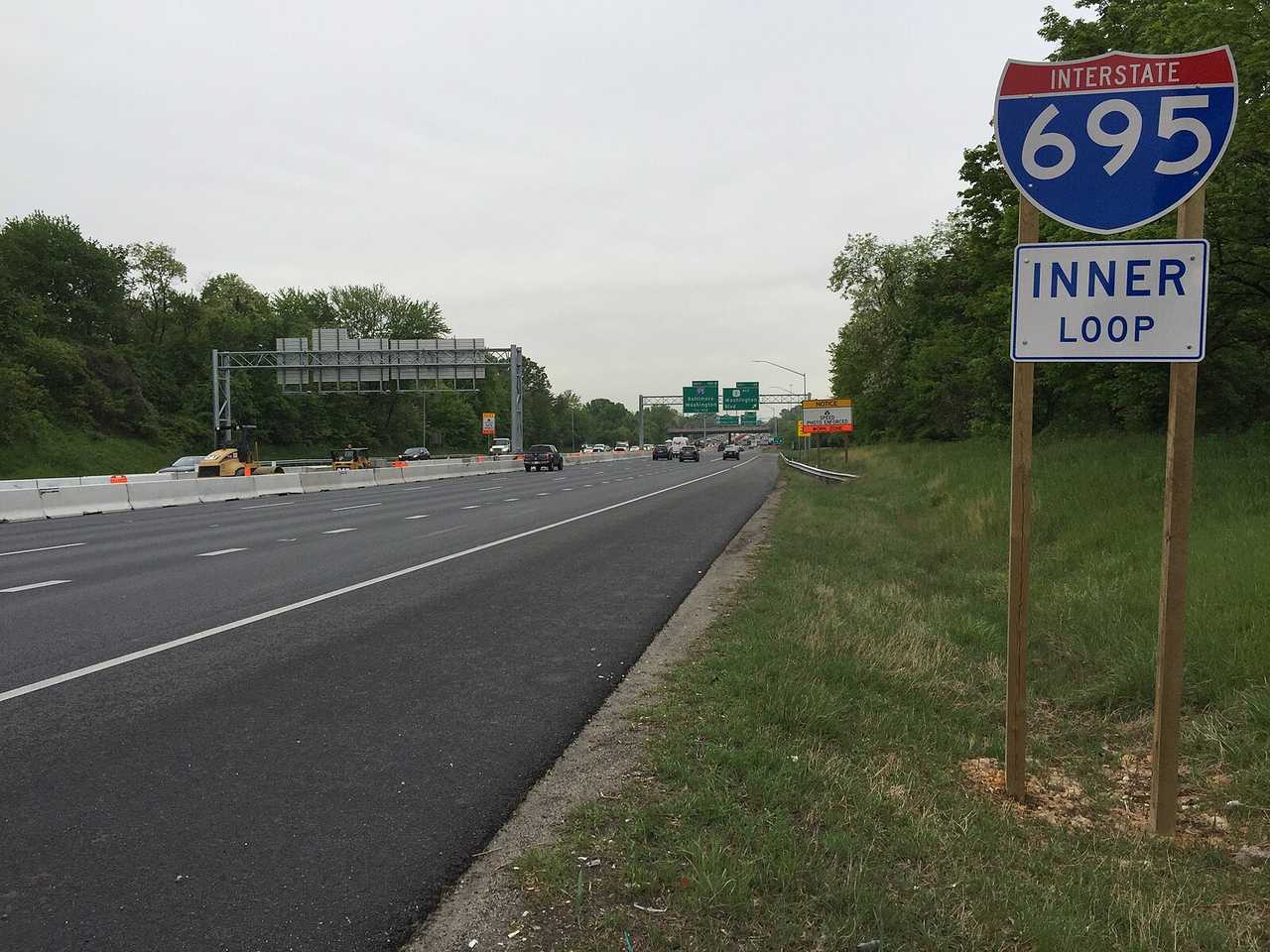 Overnight, Daytime Lane Closures Scheduled On Baltimore Beltway