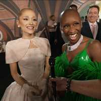 <p>"Wicked" stars Ariana Grande (left) and Cynthia Erivo (right).&nbsp;</p>