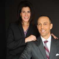 <p>Dr. Brenda Slovin and Dr. Erik Slovin.</p>