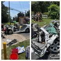 Injured Patients Airlifted After 2-Car Crash: Marmora FD