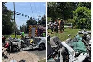 Injured Patients Airlifted After 2-Car Crash: Marmora FD