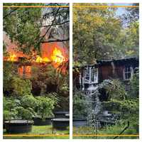 Two-Alarm Fire Breaks Out At Home In Morris County Forest Preserve: Authorities