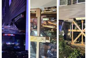 Car Crashes Into Home: Mansfield Township FD