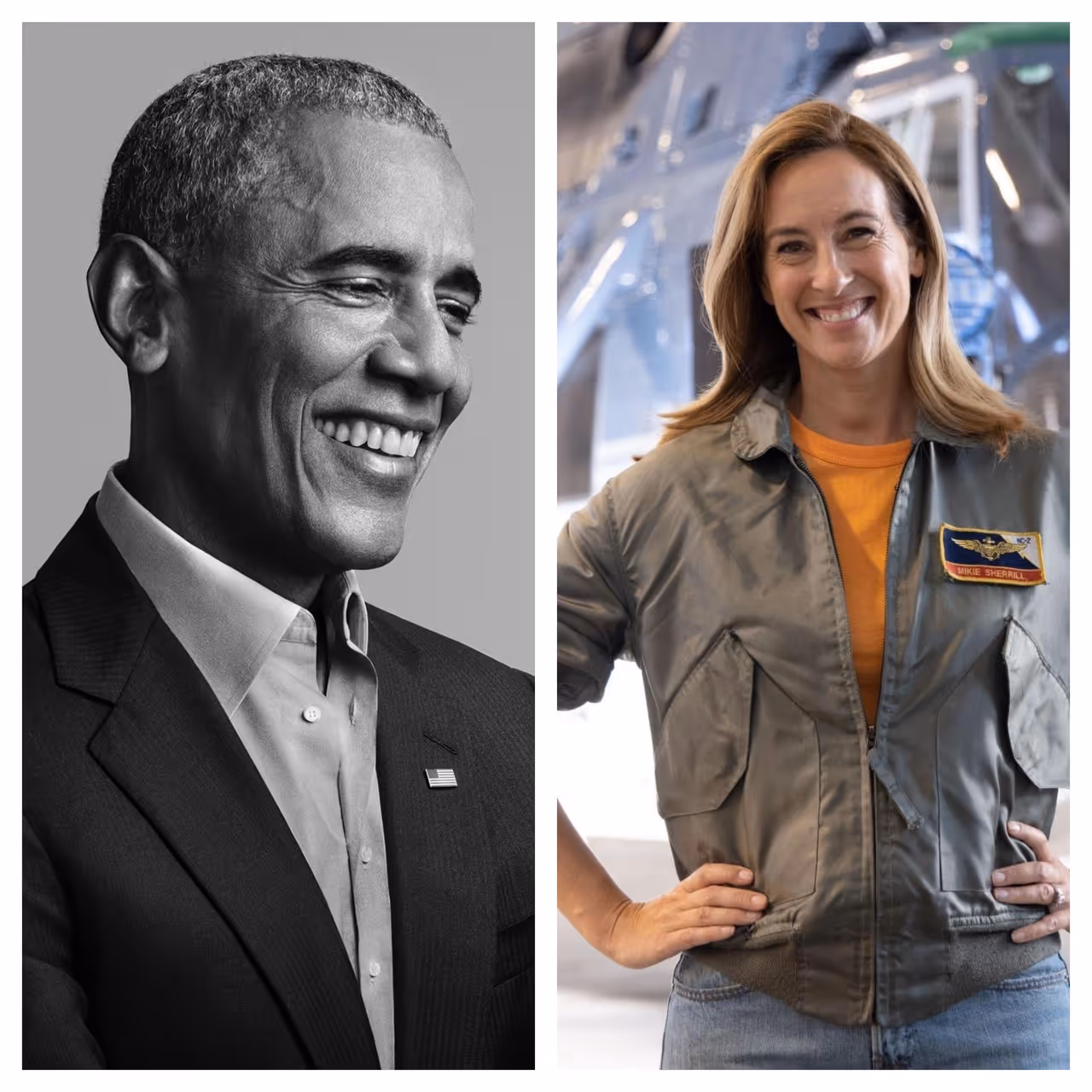 Barack Obama is appearing at a rally for Mikie Sherrill. Barack Obama is appearing at a rally for Mikie Sherrill.