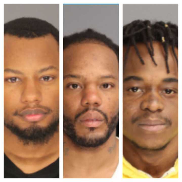 L to R: Anthony Hagans, Clarence Johnson and Shaquan Adams received lengthy prison sentences in the killing of Shawn Watford.