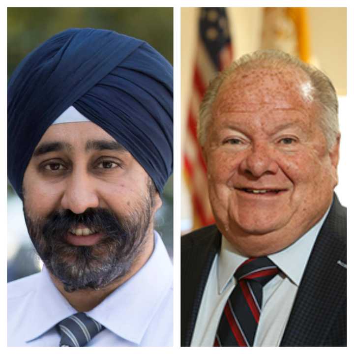 Hoboken Mayor Ravi Bhalla, Hudson County Executive Craig Guy