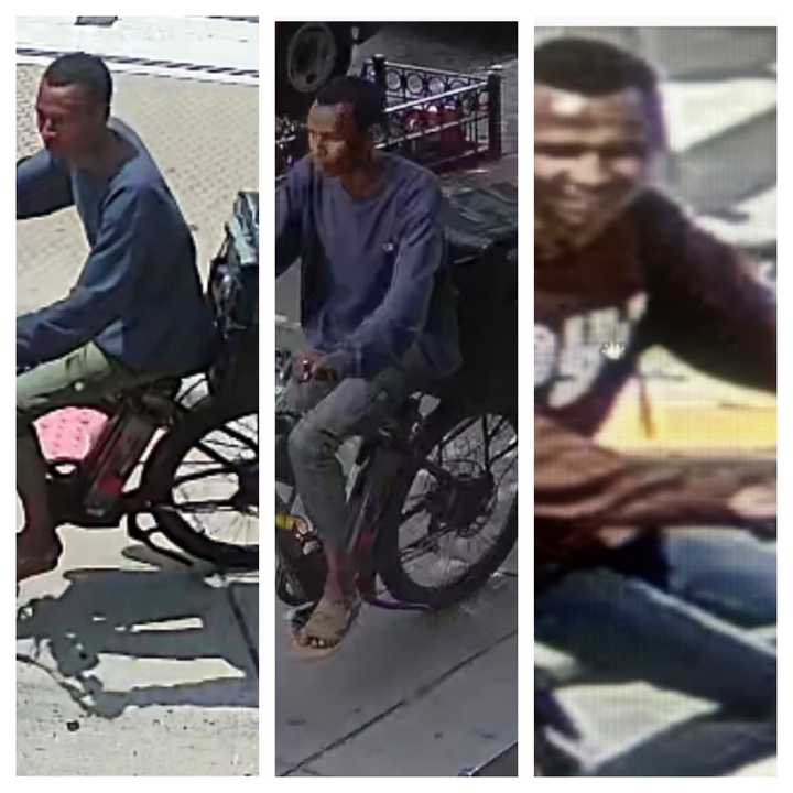 A man is at large after he groped three women, Hoboken police said.